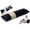 Totsy Baby Cuscino per dormire sul fianco 40x145 cm - cuscino lungo ergonomico Body Pillow fodera Bouclé morbido traspirante sfoderabile - certificato OEKO-TEX Oscurità