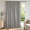 Deconovo Tenda Oscurante per Interni con Fettuccia - 3 Modi di Montaggio, Tessuto Termico Morbido per Camera da Letto e Soggiorno, Certificato OEKO-TEX, 1 Pannello 280x175 cm, Grigio Tortora Chiaro