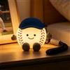 Gemmac Luce Notturna Bambini Baseball Luce Notturna Neonato con Gancio | USB Ricaricabile RGB Luminosita Regolabile Lucina Notte Bambini Regalo Originale per Bambini Fan del Baseball