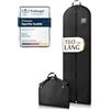 Bruce.® Borsa Porta Abiti da Viaggio 180x60 cm - Nero