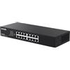 Tenda Switch 16 Porte Gigabit TEG1016D RJ45 10/100/1000 Mbps, Hub Ethernet, Switch Gigabit per Ufficio, Montaggio Desktop o Rack, Plug & Play, Struttura in Acciaio