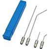 Genérico Set di 4 ugelli per idropulitrice ad alta pressione, kit di ugelli per lavatrice a pressione, per cortile posteriore, garage, acciaio, cortile, esterno