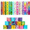 UKOFEW Bracciali Bambini, 30 Pezzi Braccialetti Slap Gadget Compleanno, a Scatto Regalini Fine Festa