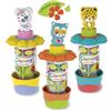 Clementoni Soft Clemmy - Garden Tubes, Mattoncini Morbidi Personaggi e Fiori, Gioco Prima Infanzia 6-36 Mesi, Made in Italy, Sviluppo Sensoriale e Manualità, 1 Tubo con Personaggio Casuale, 17979