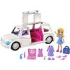 Polly Pocket Limousine, Playset Valigetta con Bambola e Accessori, Giocattolo per Bambine 4+ Anni, GDM19