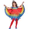 amscan Child Girls Pretty Parrot Fairy Animal Fancy Dress Costume