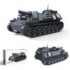 YILETKC Technik Stormpanzer II Bison - Kit di costruzione, 568 pezzi, carro armato militare tedesco, giocattolo da costruzione, mattoncini da costruzione dell'esercito WW2, kit per modellini di carro, regalo