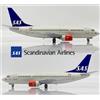 JC Wings 1/200 XX20258 Boeing 737-500 SAS Scandinavian Airlines LN-BRV