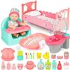 deAO Bambolotti Bambole e Accessori, Bambola Bebè Set Bambola