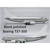 JC Wings 1/200 BK1070 Boeing 737-300 modello vuoto, finitura metallo lucido