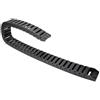 uxcell sourcing map R28 - Catena portacavi in plastica nera, 15 mm x 40 mm (interno), lunghezza 1 m, per CNC