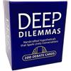 Deep Dilemmas - Schede di conversazione per dibattiti ridicoli e relazioni migliori per coppie, amici e famiglia. 200 rompighiaccio Preferiresti - Adulti 16+