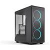 Fractal Design Epoch Black RGB - Vetro temperato Light tint - Case da Gaming - Pannello frontale in mesh - Tre ventole Momentum 12 RGB incl. - Interno spazioso - Supporto ATX/mATX/ITX