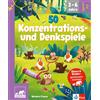 QUID+ 50 Konzentrations- und Denkspiele: für Kinder von 3-6 Jahren m (Tascabile)