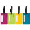Travelon Travelon Set Of 4 Assorted Color Luggage Tags, Etichetta per valigie Assorted taglia unica