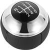 KPVPERPZDF Copri Pomello Cambio Auto per Mini R50 per One D R52 R53 per Cooper S 3 per Porte 2001-2008 Ricambi Auto Pomello del Cambio Leva Pomelli Manuale A 5 E 6 velocità(6 Speed)
