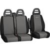 Union Textile UNION Coprisedili su misura realizzati per RENAULT TRAFIC 3 POSTI (1+1 DOPPIO). Perfettamente aderente, resistente, lavabile. Made in Italy. (RN71A)