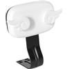 LeeQinersw Facile Installazione di Schienale per Motocicletta, Cuscino di Cuscinetti Morbidi per Bici Elettriche, Bianco