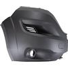 PRASCO Paraurti anteriore Dx FT9321133 grigio zigrinato Compatibilità con PEUGEOT BOXER Furgonato, FIAT Ducato Van 250, 290 Ducato Camion pianale/Telaio 250, 290, CITROËN JUMPER Furgonato