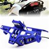 LGHUHL Portatarga Moto per Suzuki GSXS GSX S 1000GT GSXS1000 1000 GT | Regolabili Porta Targa Moto Alluminio Supporti per Targhe Supporto Portatarga Targa,Blue