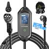 AFYEEV Cavo Ricarica Auto Elettrica Tipo 2 Schuko, 6/8/10/13/16A 3.6kW