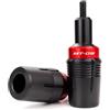 HHRDYY Tamponi Paratelaio Antiurto Per Moto, Protezione Anticaduta Per Yamaha MT 03 09 07 MT09 MT03 MT07 MT-09/SP MT-03 2014-2025 Anticaduta Protezione(ROSSO,09)