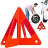Generico Triangoli di avvertimento per veicoli - segno di avviso pieghevole, marcatore stradali riflettenti | Dispositivo di sicurezza portatile, triangolo di emergenza per camion per auto, aiuti di rot