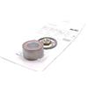 AL-KO Cuscinetto Cuscinetti Ruota Ciondolo Alko 39 Compatto Magazzino/72 X 37 Mm su 2051 con Flangia Dado E Fusibile Anello Set, Argento