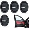 Generico Car Silicone Door Latch Protective Cover,Car Door Lock Latches Cover Protector,Silent Shock Pads,4 Pieces Cushion Pad Thickened Anti-collision Sticker,Stable and Will Not Fall Off,for Most Vehicles