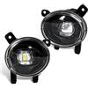 GOINTDJD Fendinebbia Gruppo Lampada Fendinebbia Per BMW F20 F21 F22 F23 F30 F31 F32 F33 F34 F36 Per LED Angel Eyes Lente Alogena Paraurti Anteriore Faro 12V(Lens White)