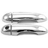 LMHGMUBVR Auto Maniglia Esterna Lato Coprimaniglia Porta Monoforo Protezione Decorativa Antigraffio Accessori Per 500X 2016-2023(2 Doors Electroplated)