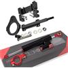 MCFHSH Per Kukirin G2 Master Scooter Stabilizzatore Ammortizzatore Di Sterzo Montaggio Elettrico Kit Staffa Modifica In Lega Alluminio