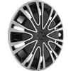 TINEASUR Coprimozzo Ruota Per Auto Universale 15 Pollici Copricerchi Decorativi in Pp Per Cerchi in Acciaio Installazione Facile Accessorio Auto Per Stile E Riparazione Veicoli