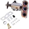 Flydida Convertitori catalitici per auto convertitore catalitico con kit di montaggio convertitore catalitico adatto per C1 I 107 1.0 Aygo AB10 2005-2014# 0342L5 BM91263H 0342.K3 0342.K8 0342.K0