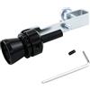 SARAHLOUISEJENKINSLTD Fischietto Marmitta Auto， tubo di scarico universale Turbo whistle Tuning per finti turbocompressori V8, tubo di scarico per tubo di scarico (nero, M)
