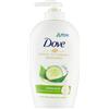 Dove, Sapone Liquido Mani, Sapone Detergente Mani Idratante, Rinfrescante, Rimuove con Efficacia Sporco e Batteri, con +5 Agenti Idratanti, Formula 99% Biodegradabile, 6 pezzi da 250ml