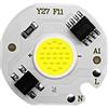 EXMOCIS Chip Light LED COB 220V 50W 20W 30W 10W 3W 5W 7W Chip rettangolare per faretto Spotlight Lampada LED non ha bisogno di driver di illuminazione fai da te-Y27 3W._Bianco caldo