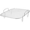 Ipetboom Griglia Friggitrice ad Aria 1 Pezzo Acciaio Inox per Forno e Casa | Grill per Friggitrice ad Aria, Ripiano Vapore, Colore Argento, Uso Cucina Domestica e Barbecue