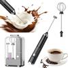 Wenbones Schiuma Latte Elettrico, Frullatore 3-in-1 con 3 Velocità, Ricaricabile USB-C, Acciaio Inox, per Caffè Latte Cappuccino Matcha, Portatile (Basis)