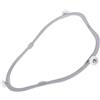 DIYEAH Anello Supporto Piatto Girevole per Microonde 20 Cm Plastica Resistente Rotante Ricambio Accessori Cucina Forno Microonde