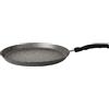 TVS Mineralia - Crepiera 25 cm, Padella per Crepes e Piadine in Alluminio Antiaderente effetto Pietra, Lavabile in Lavastoviglie. Made in Italy
