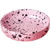 BEAMEL HOME Piatto Grattugia in ceramica fatta a mano design decorativo utensili cucina arte funzionale stoviglie artigianali (cosmica, grande)