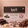 CandyFrizz Selection Confetti Leonetti alla Mandorla - 1 Kg - Disponibili in Diversi Gusti - Ideali per Confettate, Matrimoni, Lauree, Battesimi, Comunioni e Feste (1 kg Trilogia di Cioccolato Rosa)