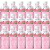 Mogu Mogu Bevanda al succo di litchi con gelatina di nata de coco 320ml (Confezione da 18) | Bevanda rinfrescante tropicale thailandese da sorseggiare e masticare