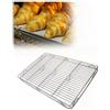 Generico Griglia rialzata per cuocere carne e raffreddare dolci e pane | Supporto in filo monoblocco per organizzare gli alimenti, altezza 2 o 4 cm(80x40x4cm)