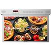 SYLVOX 15.6 TV per Cucina Ribaltabile,1080P FHD, Google 12V TV - Argento