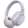 TOZO HT3 Cuffie Bluetooth 6.0 con ANC Ibrido, 5 Mics per Chiamate Chiare | Audio Hi-Res Spaziale, 32 EQ, Connessione Multipoint, Design Pieghevole con Cavo 3.5mm e USB-C