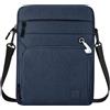 Dadanism 13 Pollici Custodia Borsa per Tablet con Tracolla, Grigio Blu