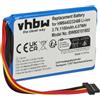 vhbw batteria compatibile con TomTom Go 8CP9.011.10, 4CP9.002.00, 950, 950 LIVE navigatore GPS (1100mAh, 3,7V, Li-Ion)