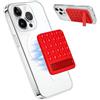 KOEMCY Supporto Telefono Cellulare Ventosa Silicone Rimovibile Adesivo Cavalletto Regolabile Compatibile Smartphone Universale